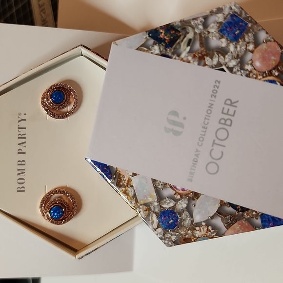 Jewelry Bomb Party Earrings Rose Gold Plated Poshmark